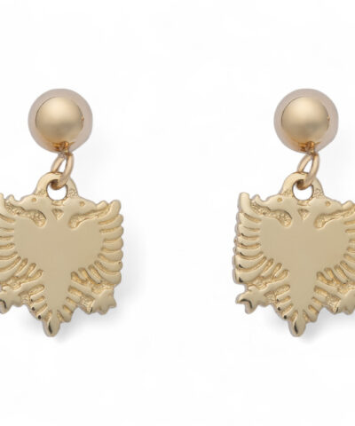 Shqiponja Drop Stud Earrings