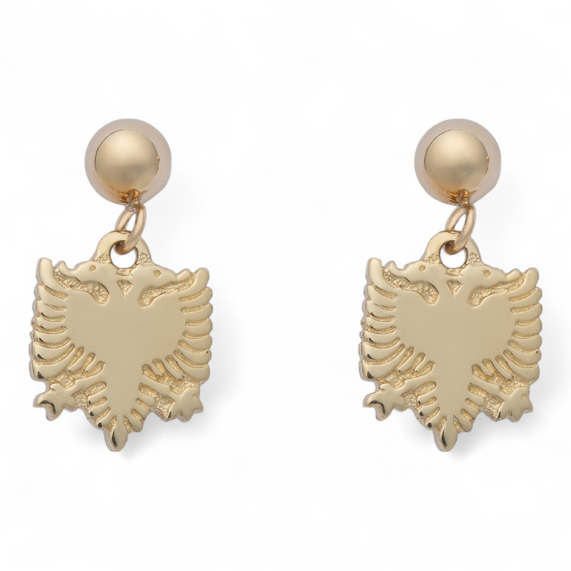 Shqiponja Drop Stud Earrings